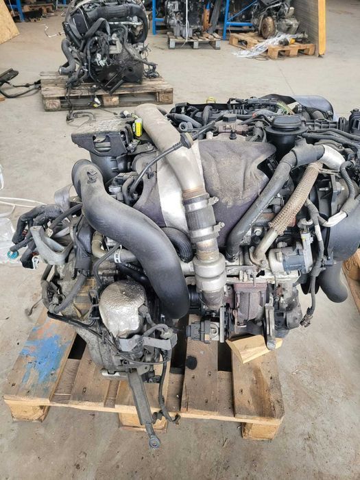 Silnik Kompletny Citroen C5 Iii 2.7 Hdi 204km Uhz uszkodzony
