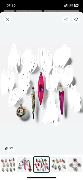 Новорічні іграшки (РЕТРО 50-х років)