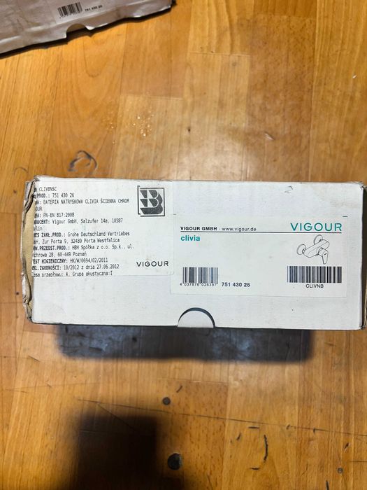 Bateria prysznicowa Vigour Clivia model 7514.3026