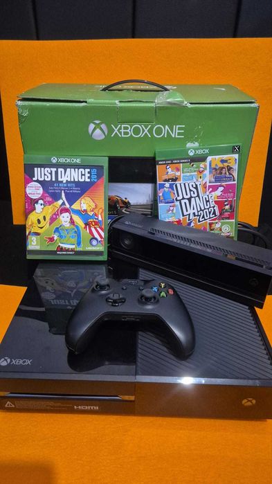 Xbox One 500gb + Kinect + Comando + 2 Jogos
