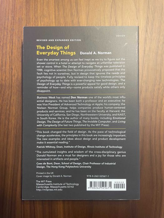 The Design Of Everyday Things - Donald A. Norman
