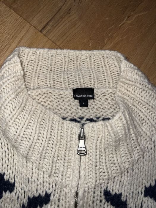 Calvin Klein Jeans Zip Knitt