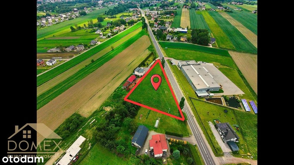 Działka budowlano–usługowa w Gorzycach!