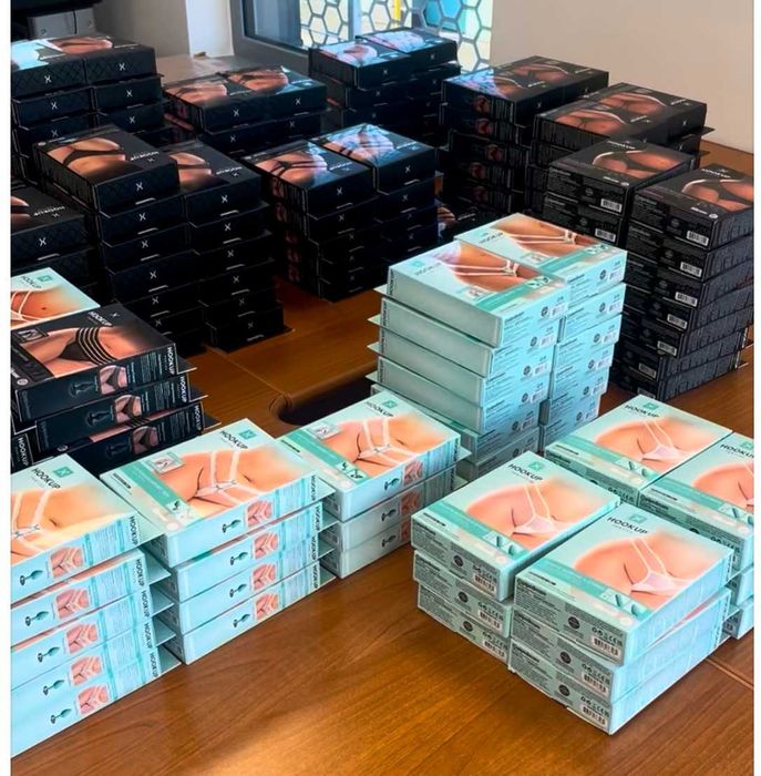 Mega box bielizny damskiej + gadzety -Nowe 20 op.