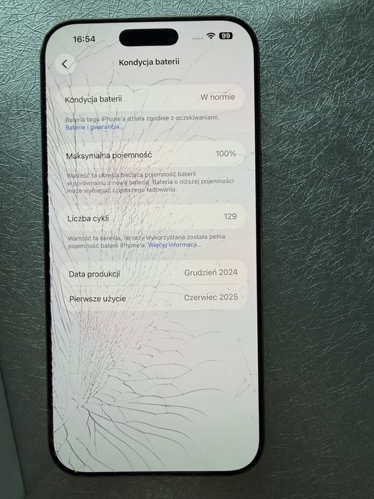 Iphone 16 Pro Max 256GB, pustynny tytan