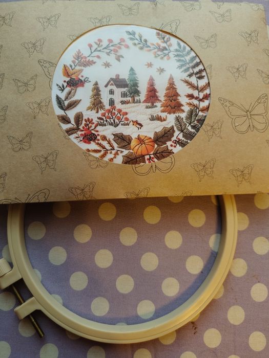 Kompletny zestaw do haftu