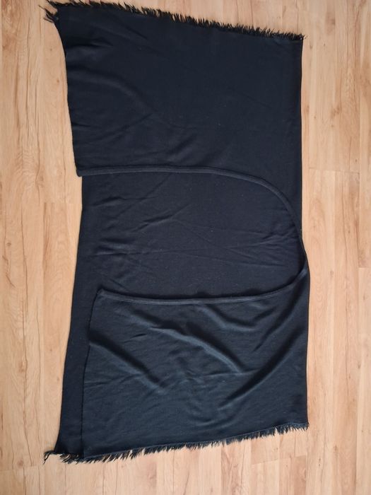 Narzuta damska czarna