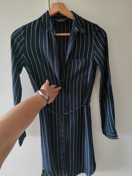 Koszula tunika sukienka miss selfridge 100% wiskoza 34