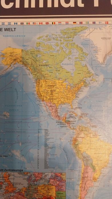puzzle 1500 Schmidt Mapa Świata