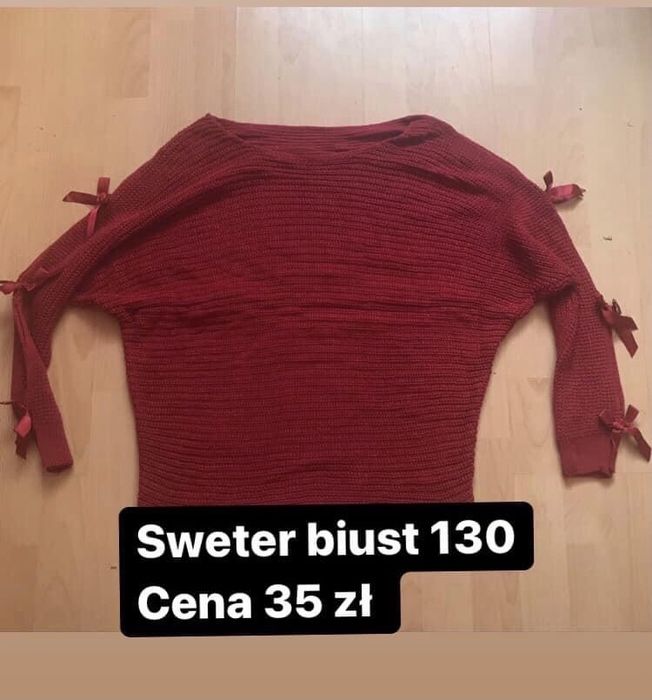 Sukienka z kokardka biust 130