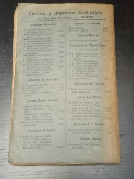 Livro antigo  Saúde e Fraternidade