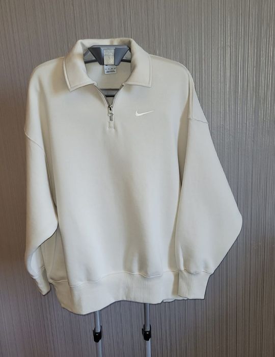 Жіноче поло-толстовка Nike Sportswear Phoenix Fleece Women's Oversized 1/4-Zip Polo , S/XS