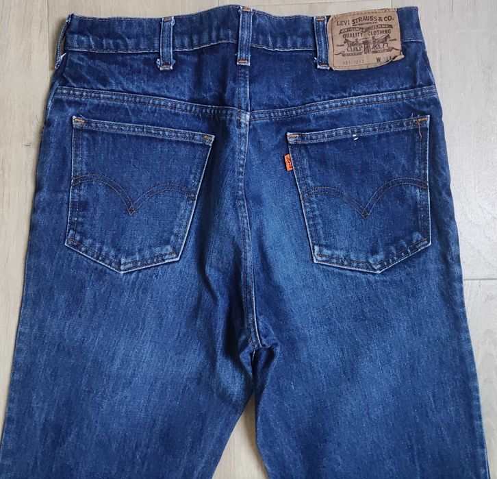 Levis 631 spodnie męskie Jeansy