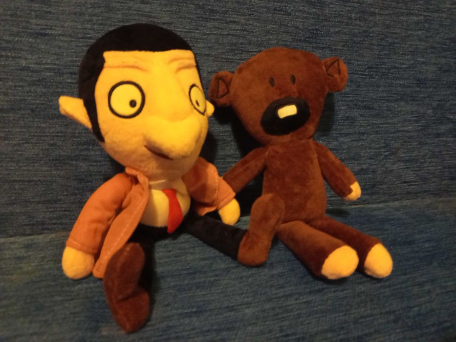 Maskotka figurka Jaś fasola mr Bean i jego miś śmieszna przytulanka prezent