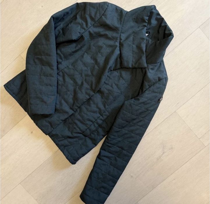 Куртка демісезонна S, темно- зелена