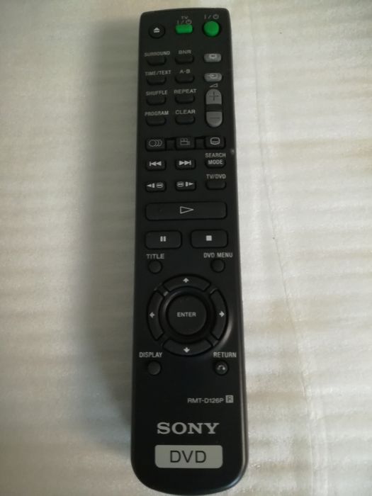 Comando DVD Sony RMT-D 126P