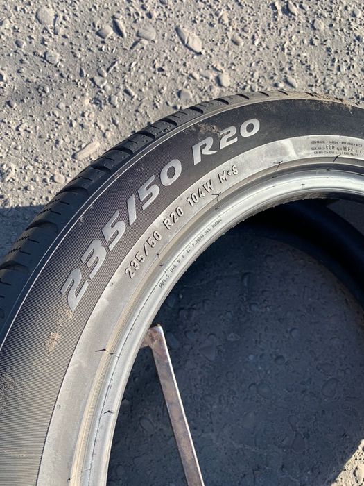 Шини 235/50 R20 Pirelli  літо 6,8/6мм