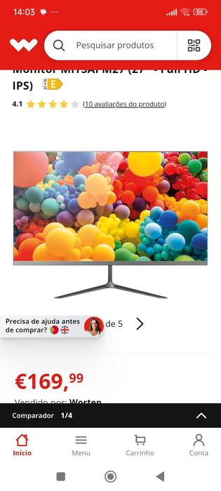 Monitor Mitsai M27 Full HD -IPS