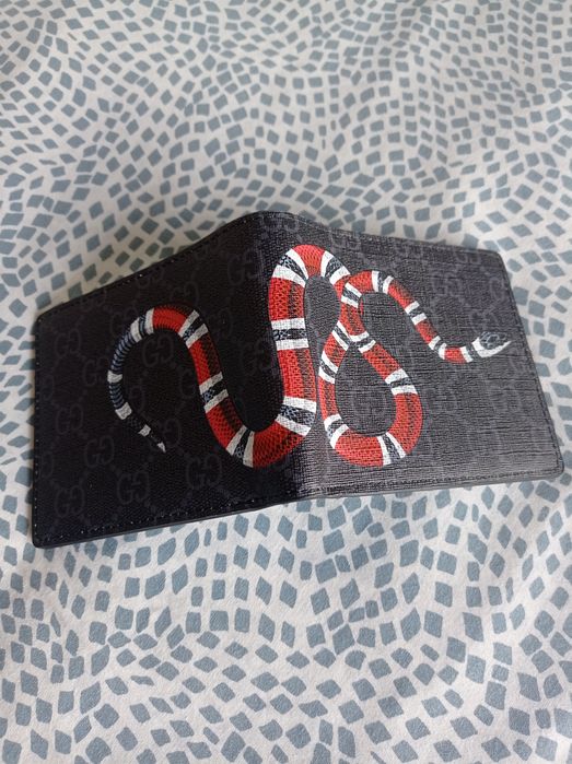 Carteira Gucci King snake