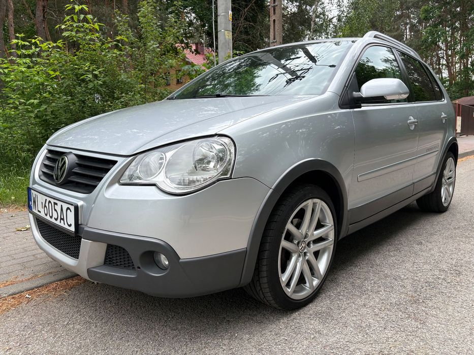 Volkswagen Polo Cross Klimatronik Alu 17 Grzane Fotele Serwis ASO Oryginał Niemcy