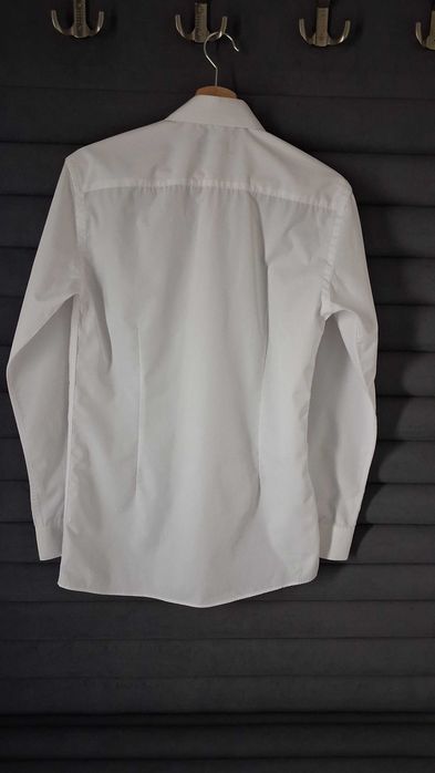 biała koszula slim fit 38
