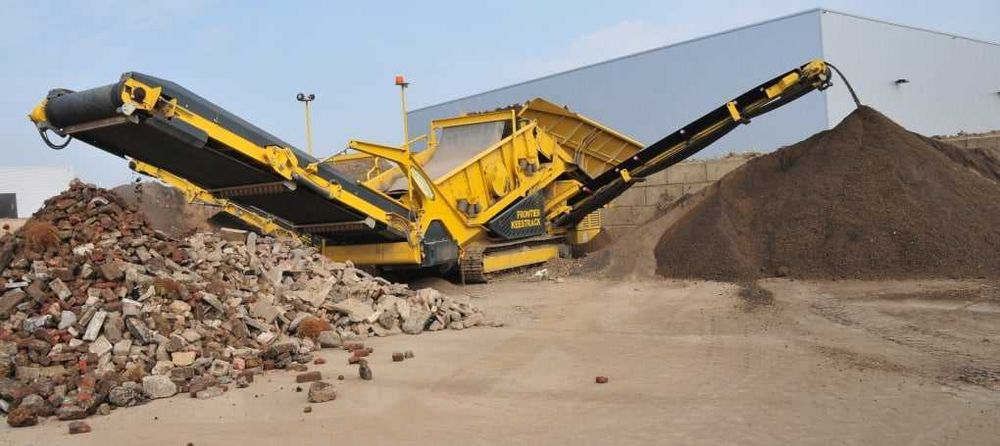 Wynajem przesiewacz keestrack k6