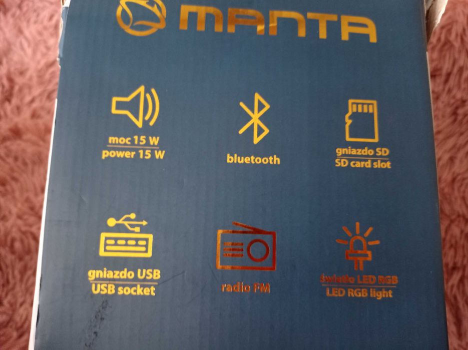 Głośnik MANTA spk111 thunter