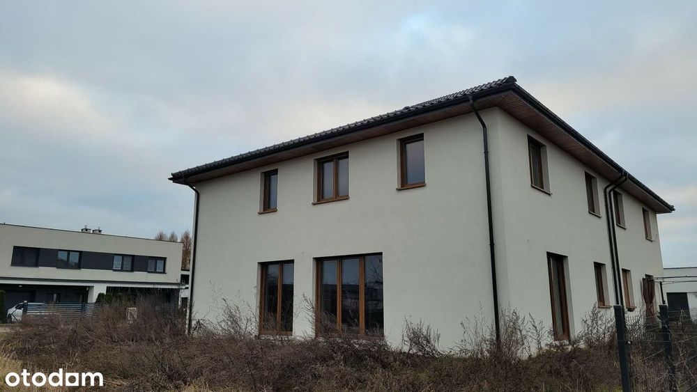 Dom w zabudowie bliźniaczej 190 m² Rąbin ul. Oliwkowa, 437 m² działki - Więcej