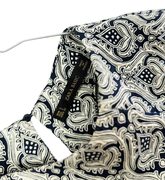 Sukienka paisley mini casual chic S