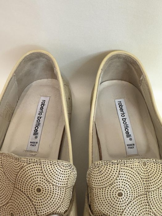 Roberto Botticelli Luxury Leather Loafers — Made in Italy — р. 44