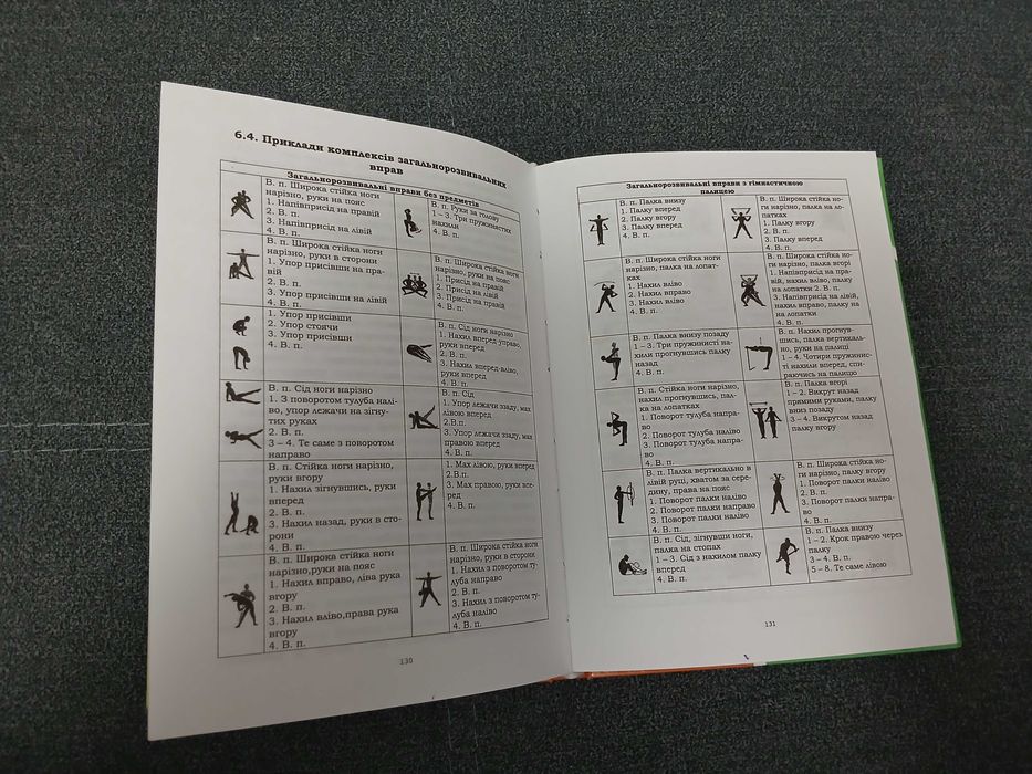 "Теорія та практика викладання гімнастики" (підручник)