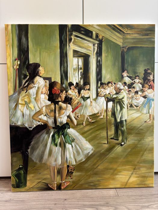 Edgar Degas Lekcja tańca - reprodukcja