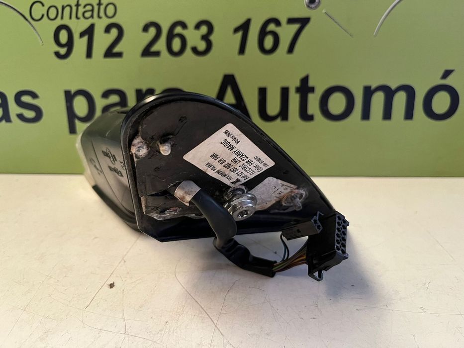 Skoda Octavia II - ESPELHO RETROVISOR REBATIVEL DIREITO - ER345