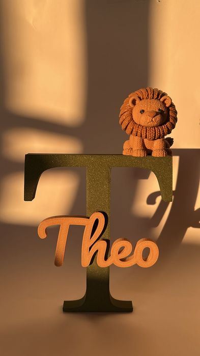 Letras 3D Personalizadas com Nome | Decoração Infantil