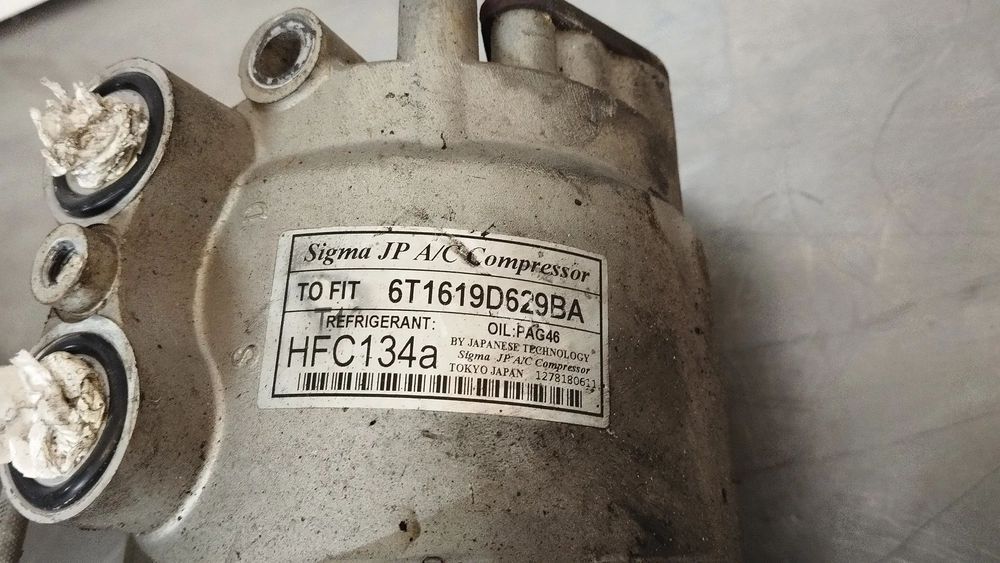 COMPRESSOR AC FORD TRANSIT CONNECT 1.8TDCI REF. 6T1619D629BA