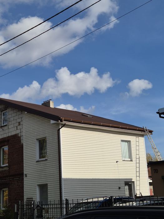 Wykonujemy prace budowlane w zakresie budowy nowych dachów z blachodac