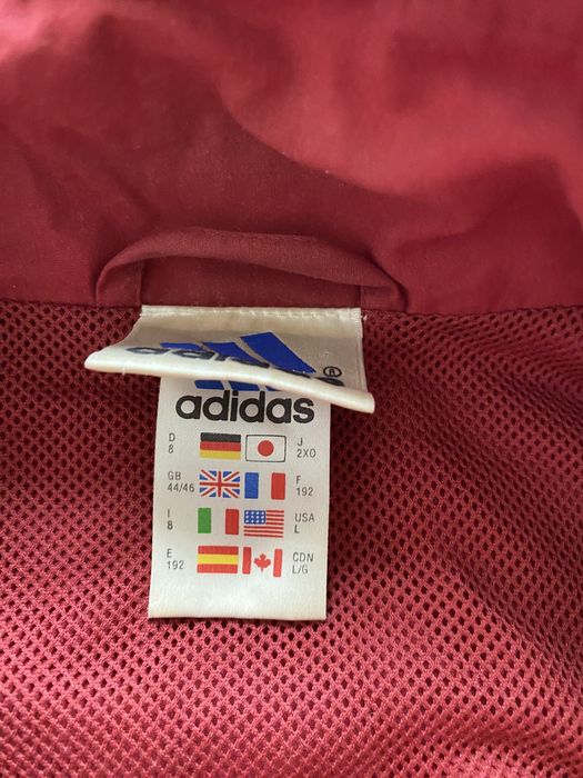 Kurtka Szwedka Wiosenna Męska - Adidas - Real 90s - Vintage