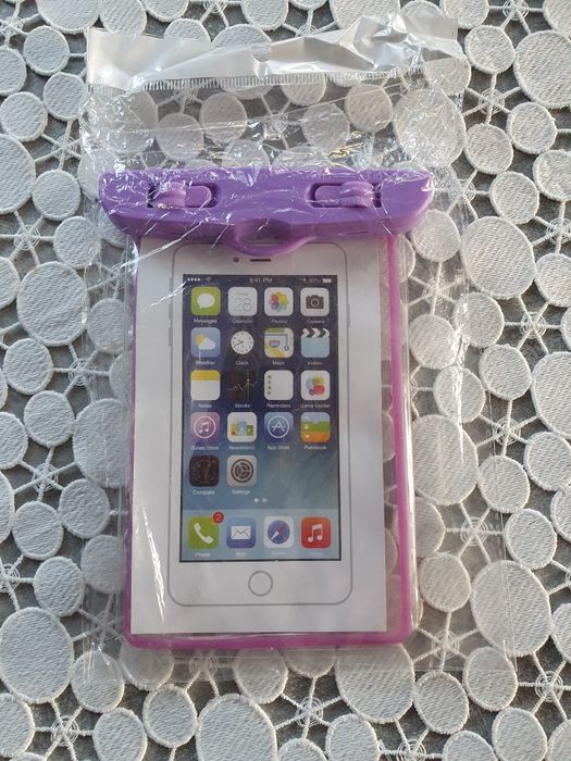 Uniwersalne wodoszczelne etui futerał na telefon plaża kajaki woda