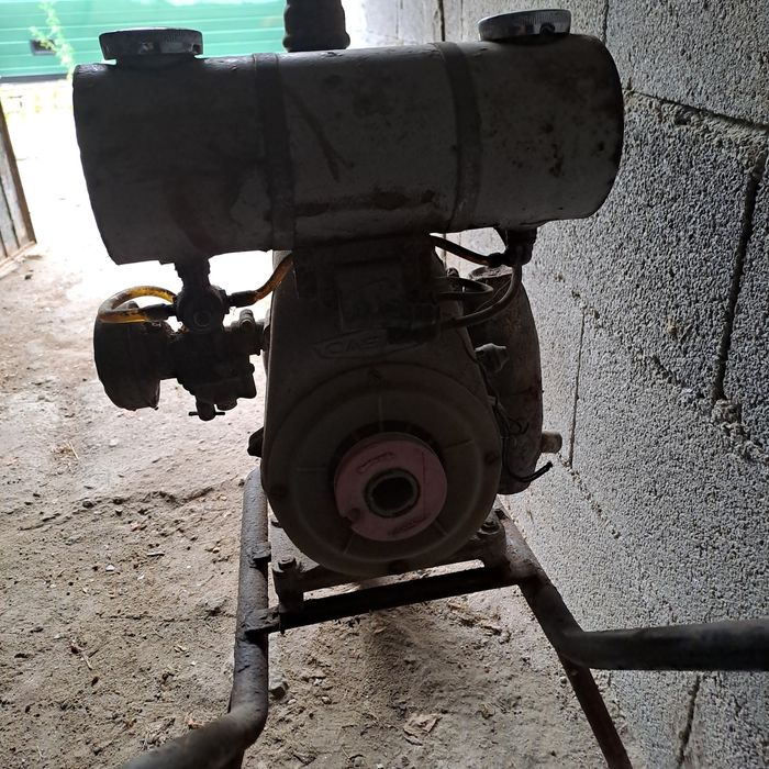 Motor de rega antigo