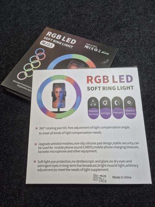 RGB LED Soft Ring Light