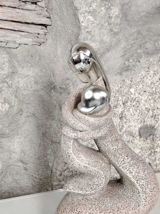 Escultura Estilizada Virgem Maria - Design Moderno - ENVIO GRATIS
