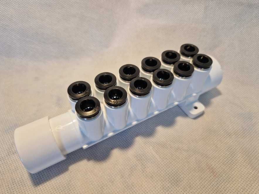 Rozdzielacz powietrza 32 mm 12 wyjść x 10mm