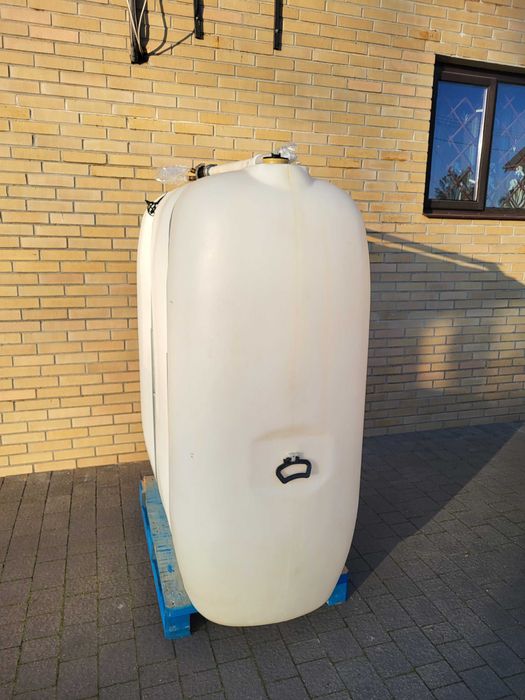 Zbiornik Schutz 1500l na olej napędowy opałowy diesel wodę deszczówkę