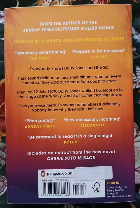 Daisy Jones & The Six de Taylor Jenkins Reid