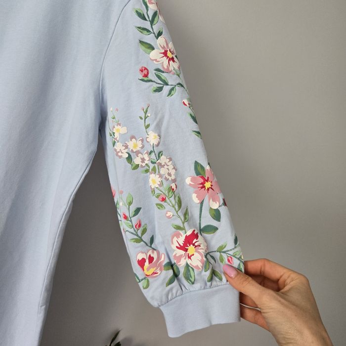 Dresowa sukienka baby blue XS/S FBsister
