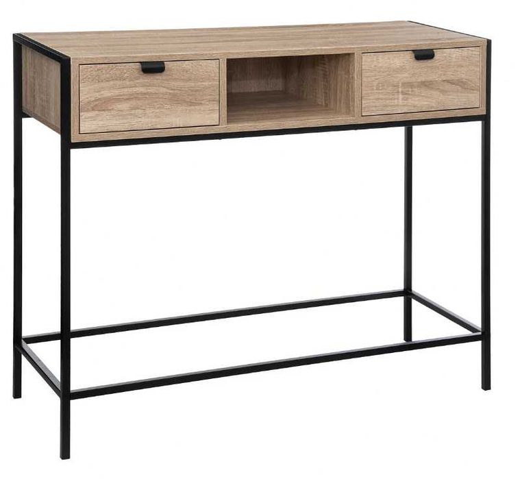 Consola Castanho claro 80x35x100cm