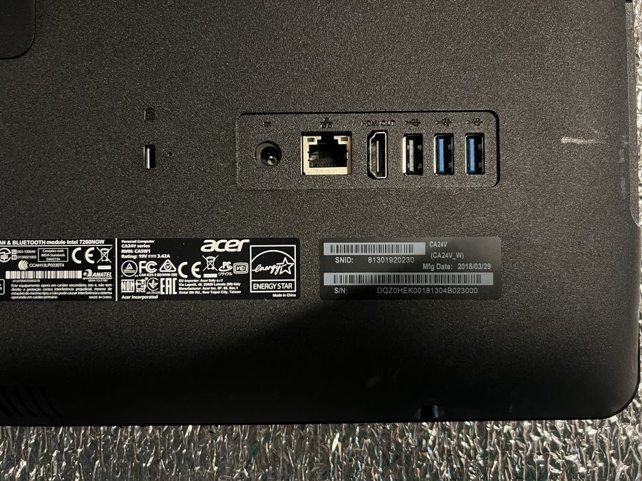 Моноблок Acer Chromebase CA24V 24 діагональ