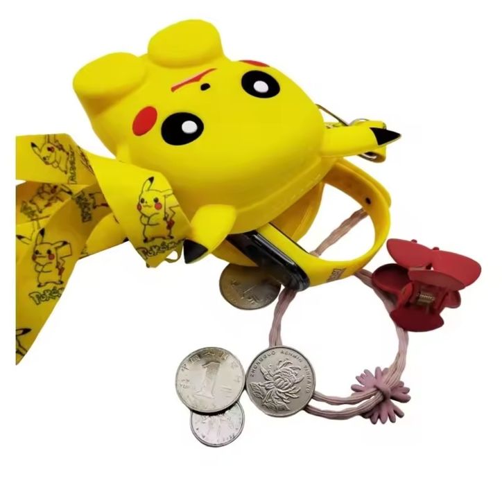 Детская силиконовая сумка через плечо пикачу Pikachu