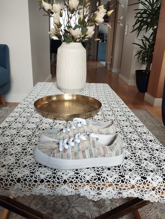 Tenisówki Damskie Vty Deichmann Trampki Buty rozmiar 38. Długość wkład