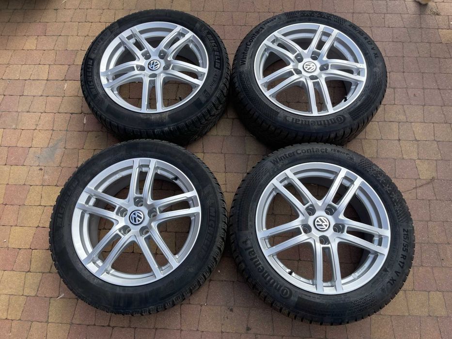 4094. Alufelgi 17" Kodiaq Octavia Superb Passat Touran Tiguan T-roc 7Jx17 ET40 5x112
